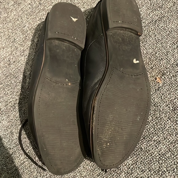 Aldo black leather Oxford flats - Picture 3 of 6